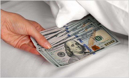 Деньги под подушкой