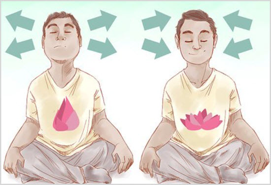 Используйте медитацию